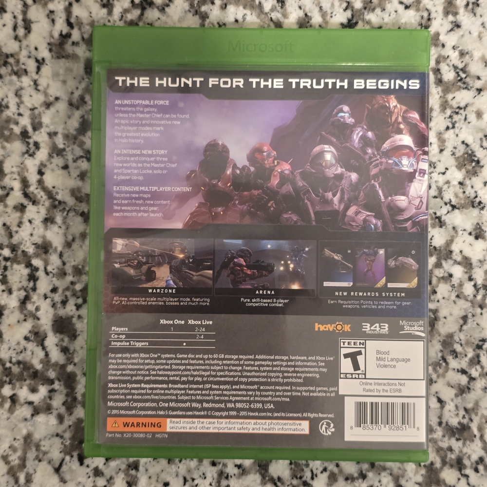 Halo 5: Guardians for One - Green Case - Picture 2 of 5